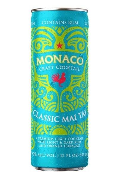 Monaco Classic Mai Tai Craft Cocktail (4 ct, 12 fl oz)