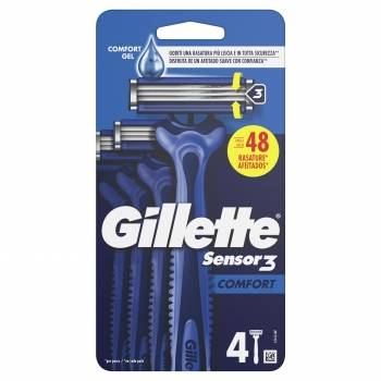 Maquinillas desechables Sensor3 Comfort Gillette 3 ud.