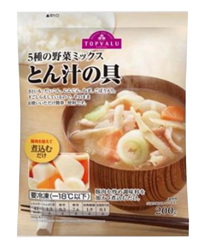 トップバリュ とん汁の具 (200g)