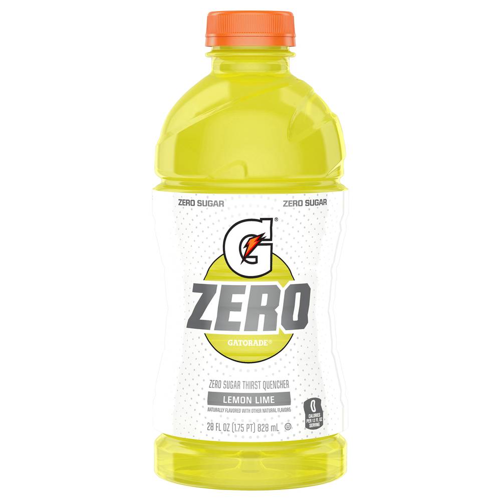 Gatorade Zero Sugar Thirst Quencher Sports Drink (28 fl oz) ( lemon-lime )