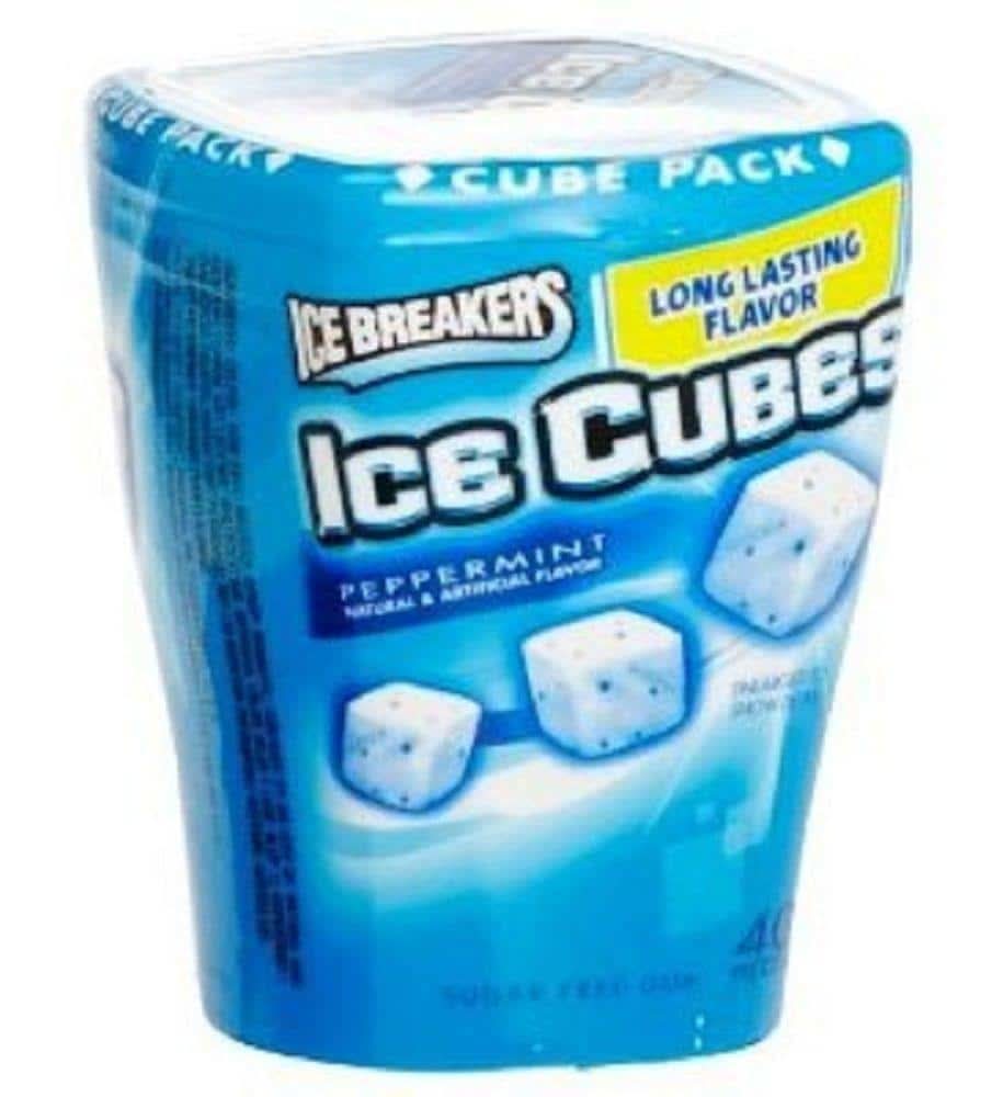 Ice Ib Ice Cubes Pprmnt Bottle 3.24Oz 4Ct
