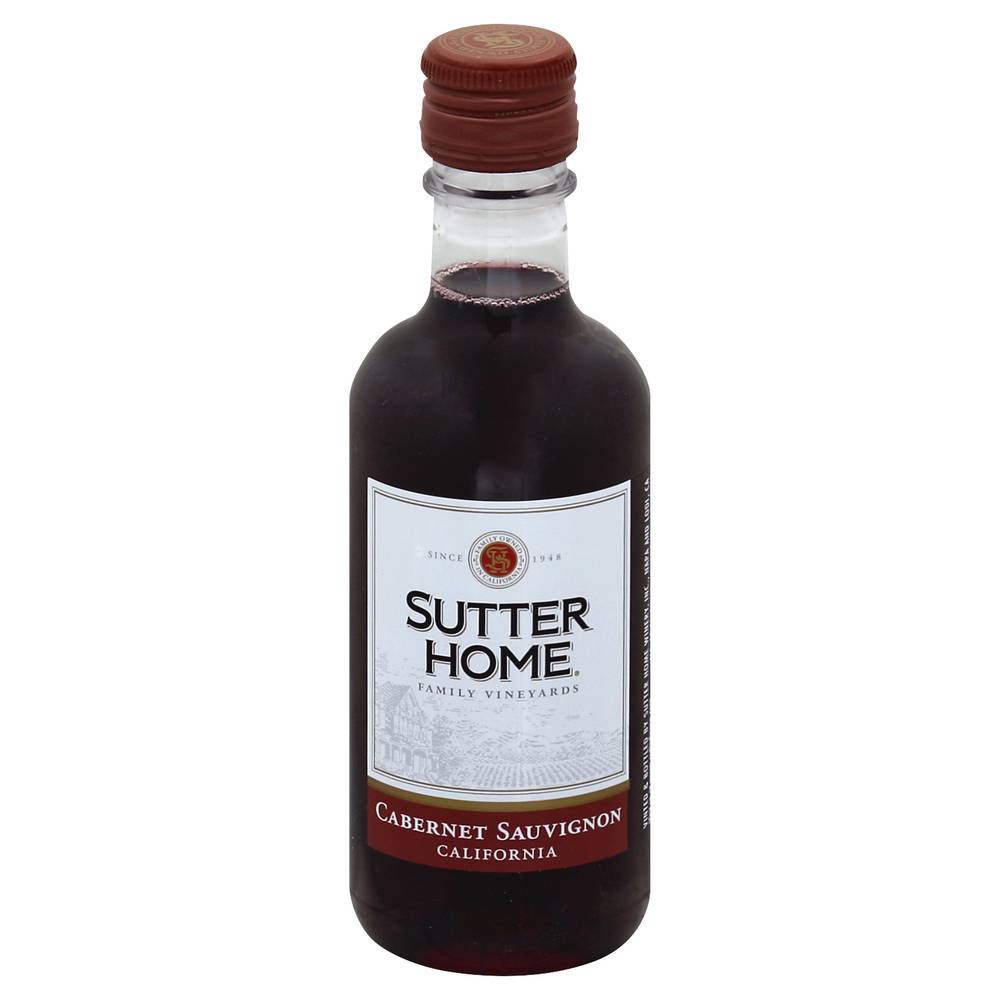 Sutter Home Cabernet Sauvignon California Red Wine (187 ml)