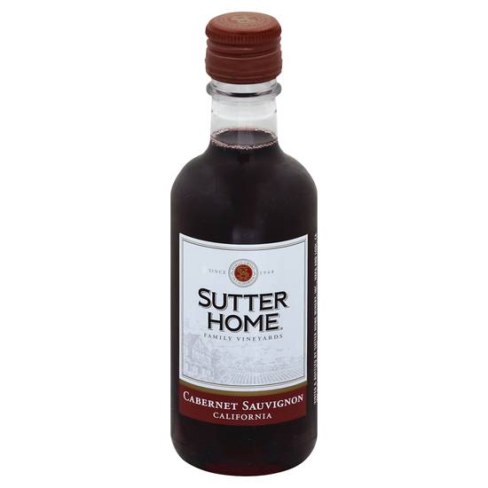 Sutter Home Cabernet Sauvignon California Wine (187 ml)