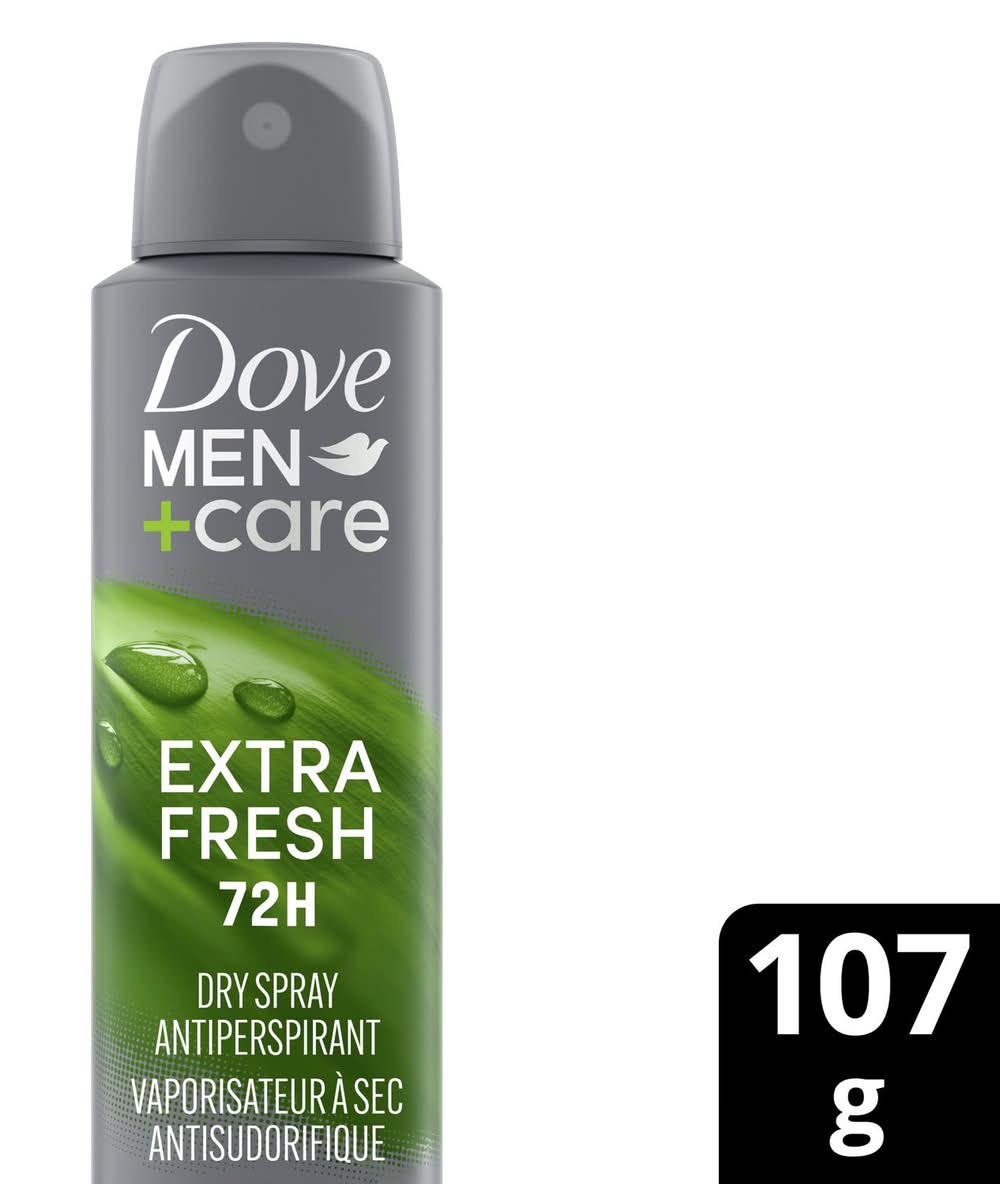Dove Dry Spray Antiperspirant, Extra Fresh (107 g)