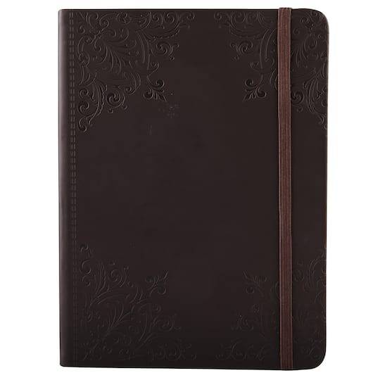 Artist's Loft Vines Fashion Journal, 15.2cm x 20.3cm, Brown