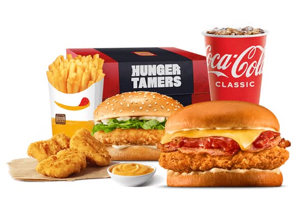 Large Parmi Jack's Fried Chicken Hunger Tamers