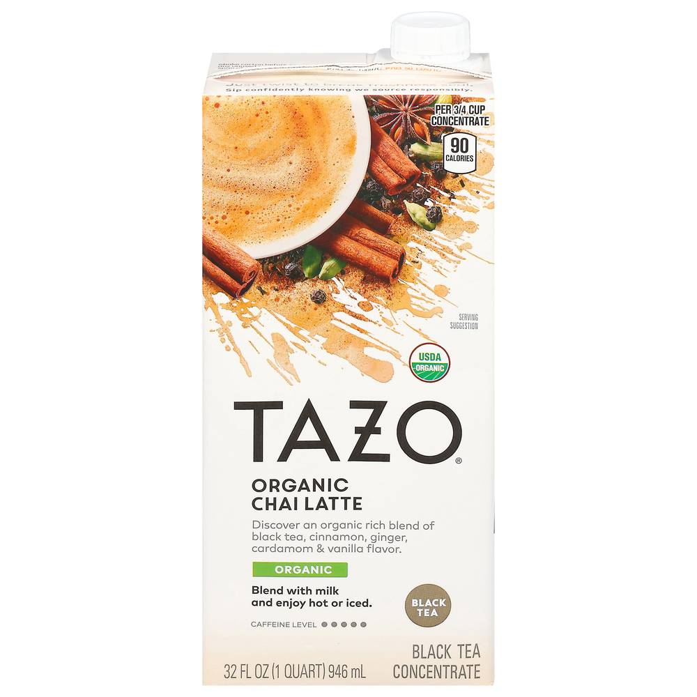 Tazo Organic Chai Latte Black Tea (32 fl oz)