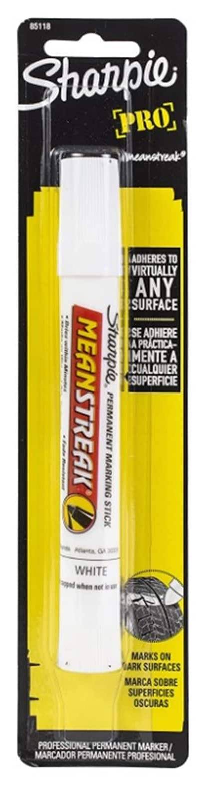 Sharpie Bullet Tip Permanent Paint Marker Stick, Black