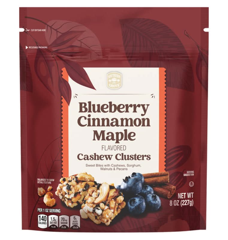 Southern Grove Blueberry Cinnamon Maple Cashew Clusters