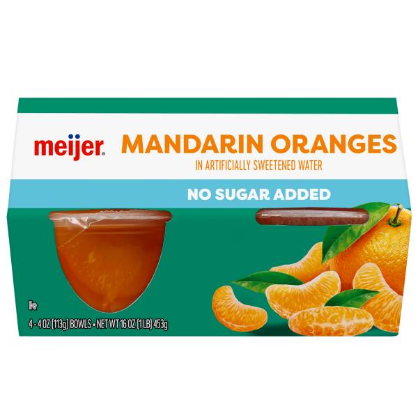 Meijer No Sugar Added Mandarin Oranges (1 lbs)