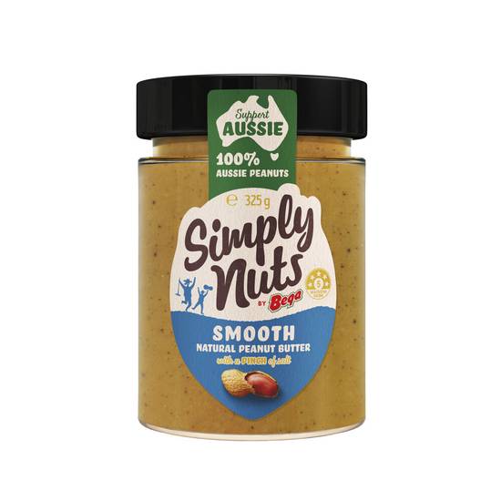 Bega Simply Nuts Smooth Peanut Butter 325 gram