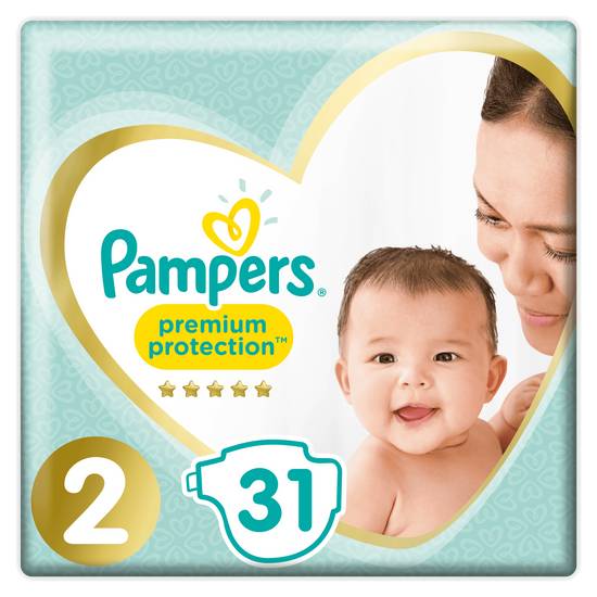 Pampers - Couches premium protection (t2)