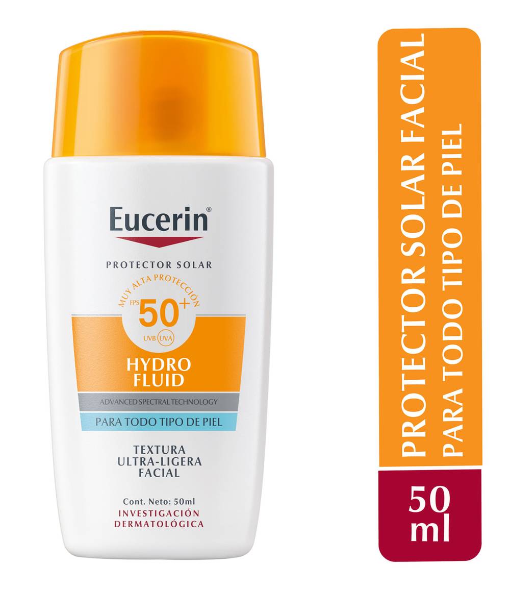 Eucerin · Protector solar facial hydrofluid fps 50+ (50 ml)