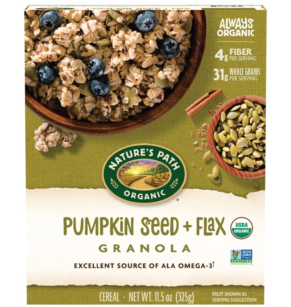 Nature's Path Organic Granola, Pumpkin Seed + Flax (11.5 oz)