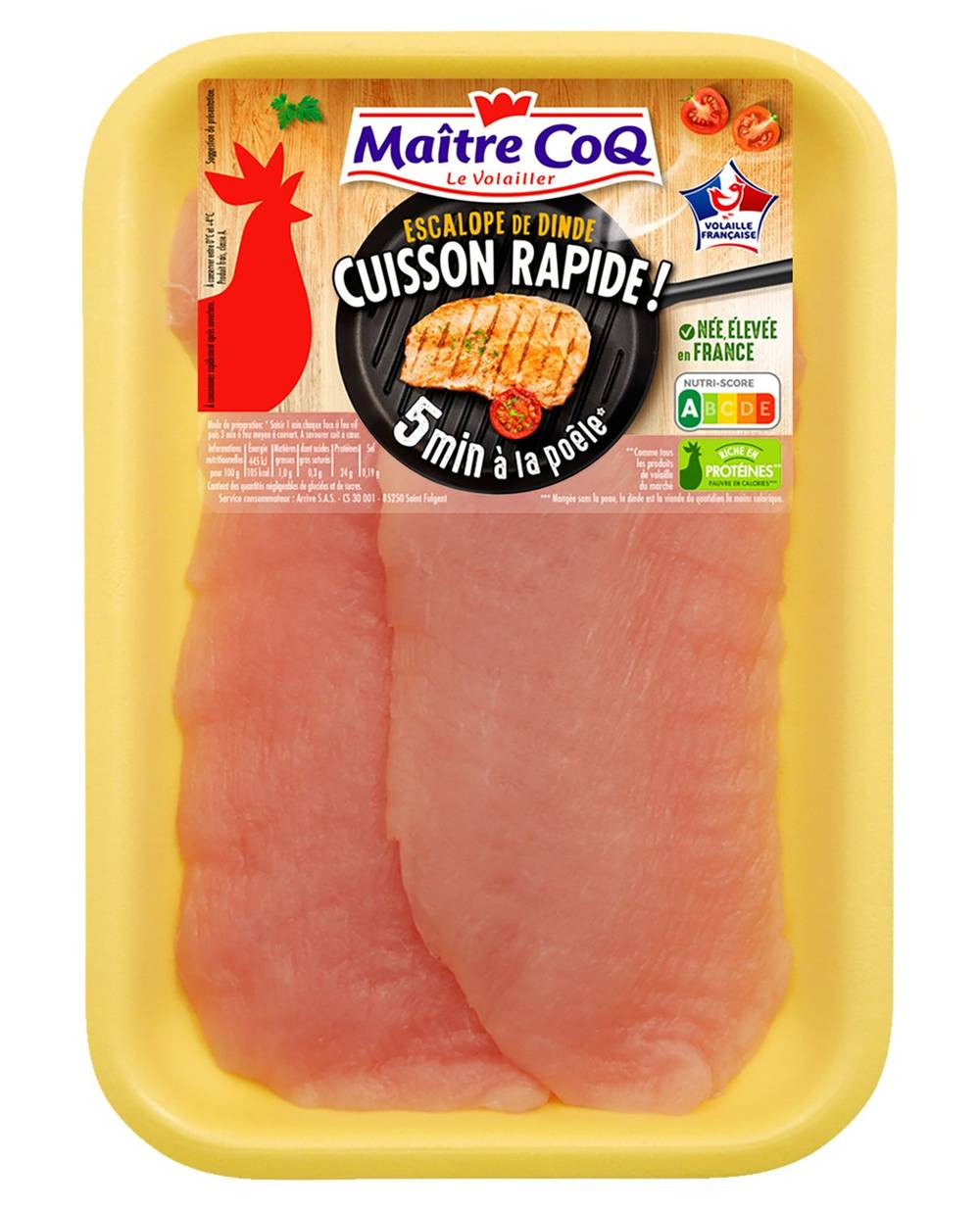 Maître CoQ - Escalope de dinde extra fine (2)
