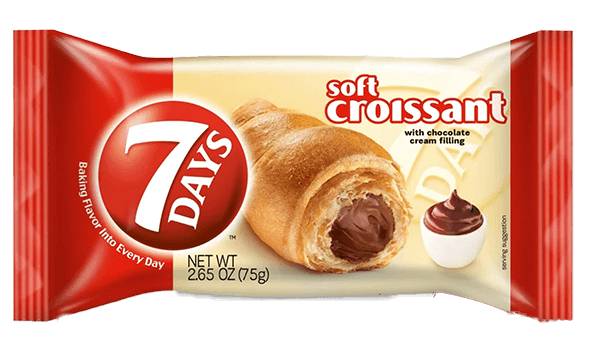 7Days Chocolate Filled Croissant 2.65oz