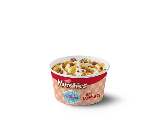 Munchies® Vanilla Cheesecake Mini McFlurry®