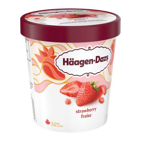 Häagen-Dazs Strawberry Ice Cream (450 ml)