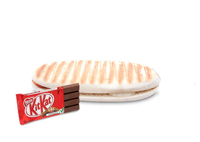 Panini🥖nutella 🍫 & kit kat 🍫