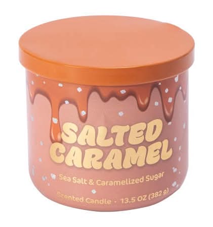 Scented Candle 13.5oz Salted Caramel