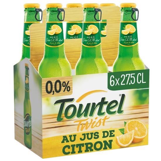 Tourtel - Twist citron 0.0 degré alcool (6 pièces, 270.5 ml)