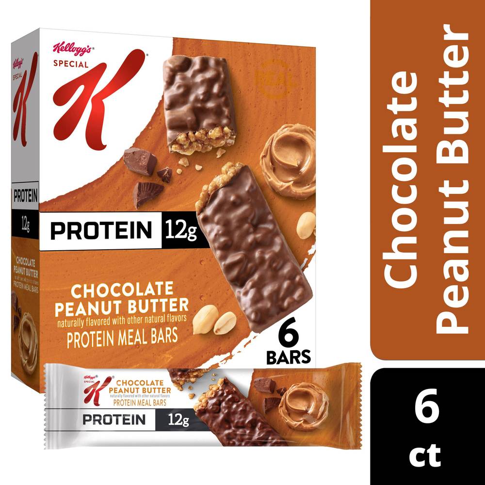 Special K Chocolate Peanut Butter Protein Bars (6 x 1.6 oz)