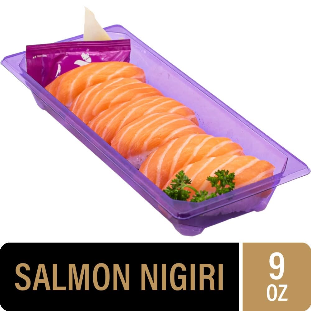 Private Selection Salmon Nigiri Sushi (9 oz, 6 ct)