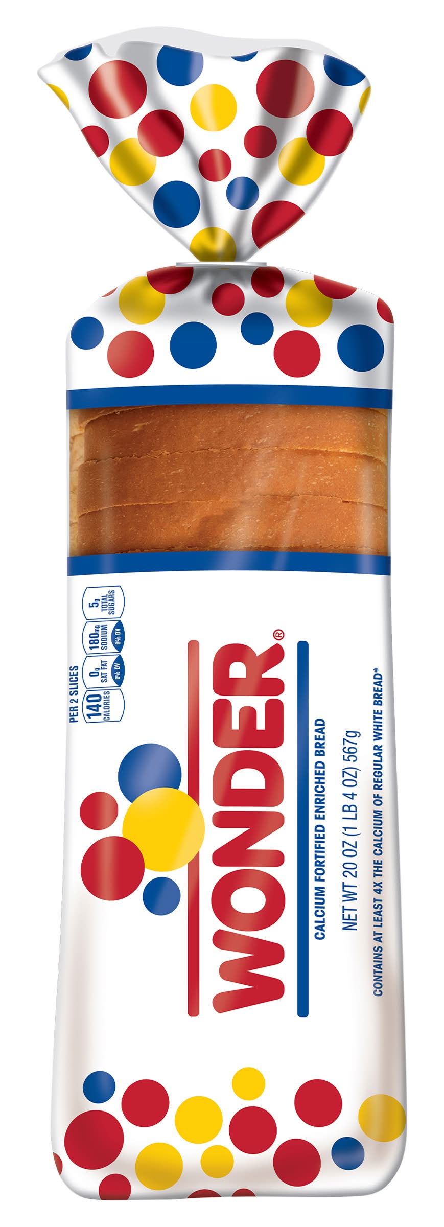 Wonder Classic White Calcium Fortified Enriched Bread (20 oz)