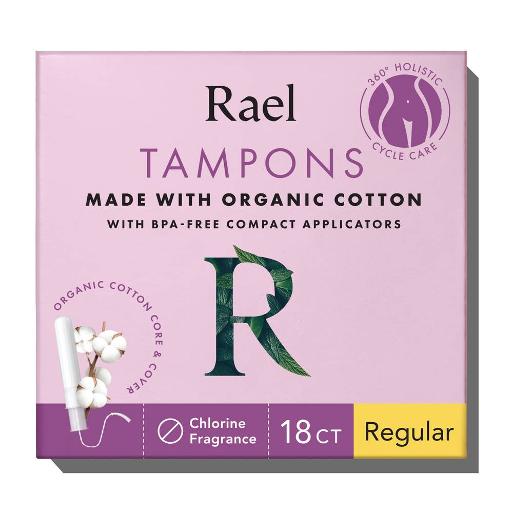 Rael Organic Cotton Tampons (regular )