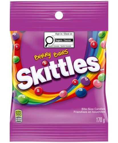 Skittles bonbons - candy (baies)