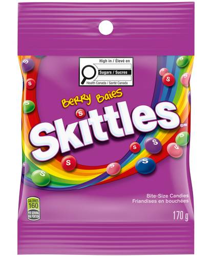 Skittles bonbons - candy (baies)