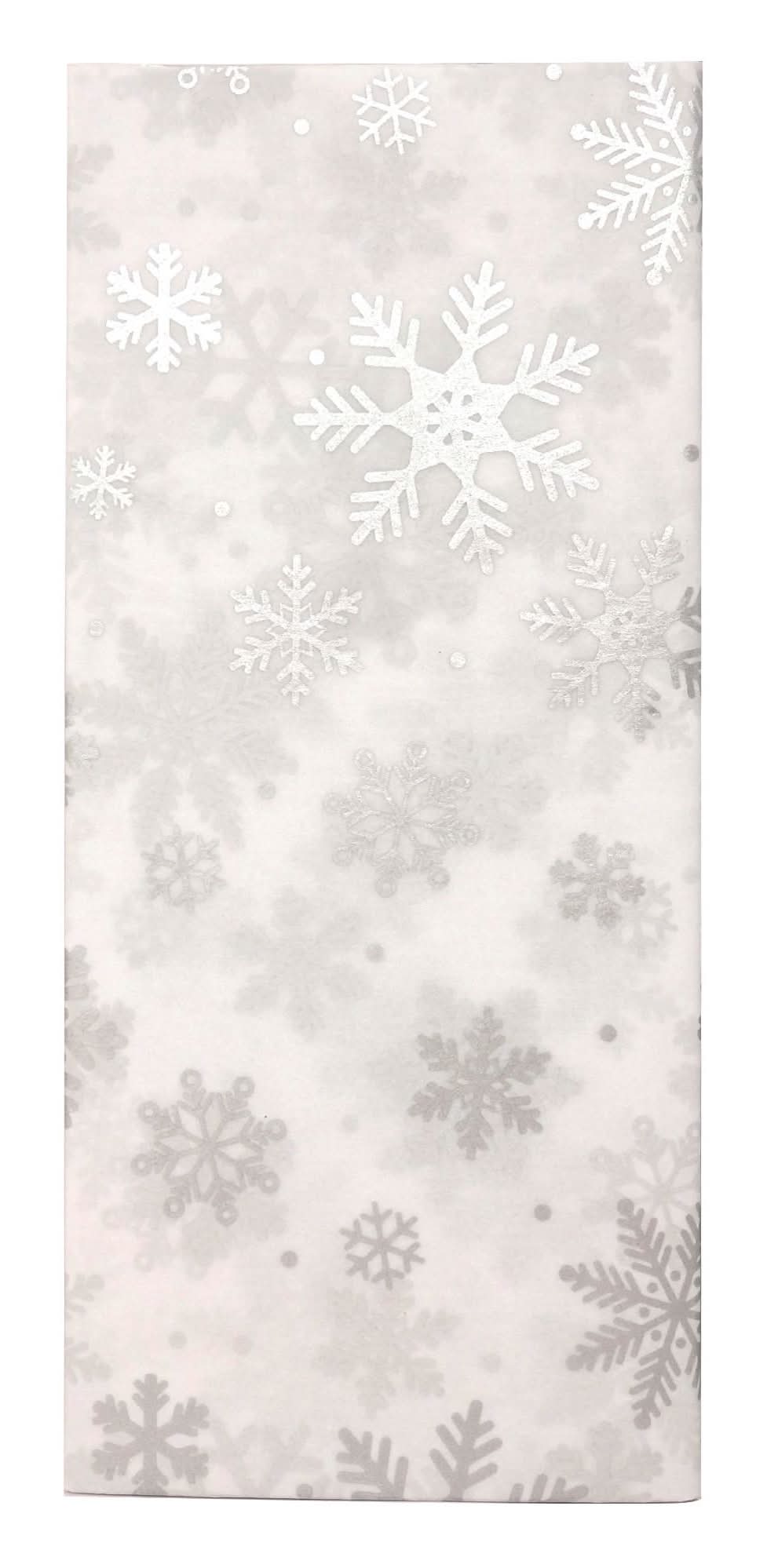 Snowflake Tissue Paper Pack of 5