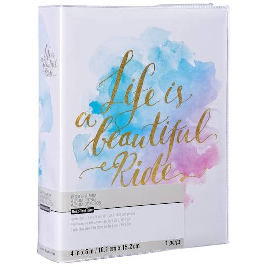 Life Is A Beautiful Ride Mini Photo Album By Recollections