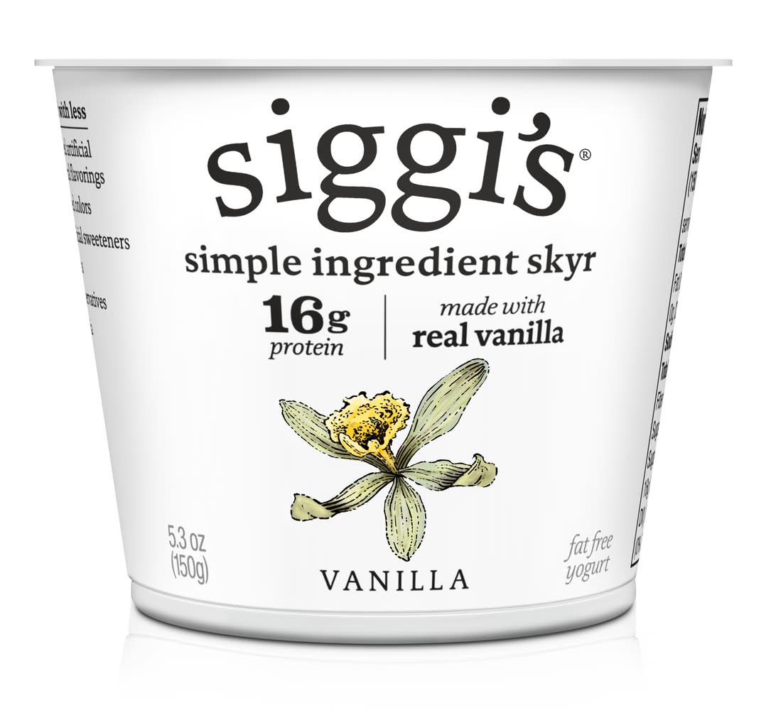 siggi's Non Fat Vanilla Yogurt (5.3 oz)