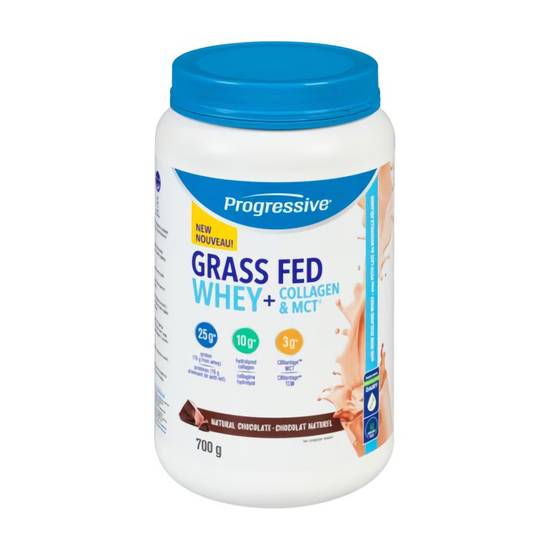 Grass Fed Whey + Collagen & MCT