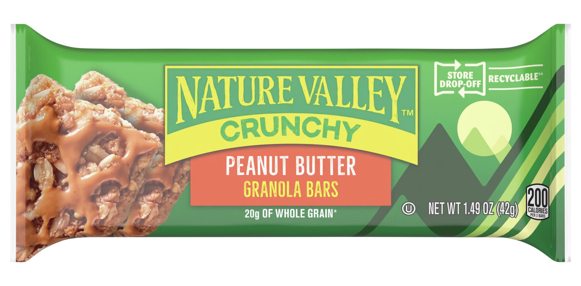 Nature Valley Crunchy Peanut Butter Granola Bar (1.5 oz)