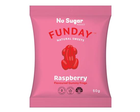FUNDAY Raspberry Frogs 50g