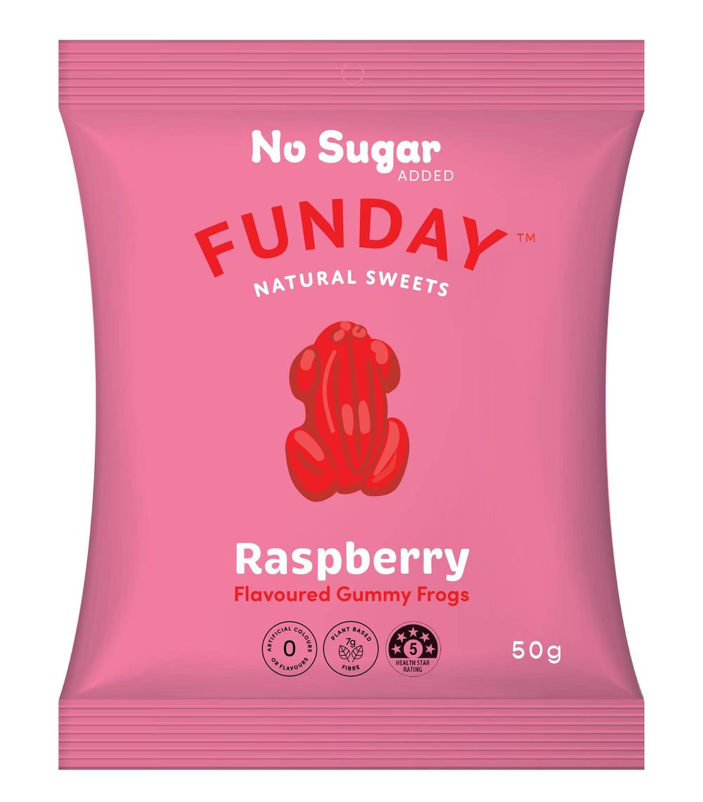 FUNDAY Raspberry Frogs 50g