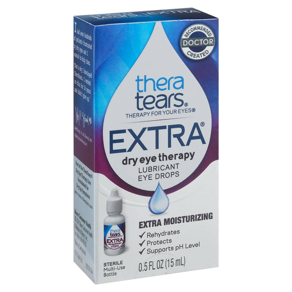 TheraTears Sterile Extra Dry Eye Lubricant Drops (0.5 fl oz)