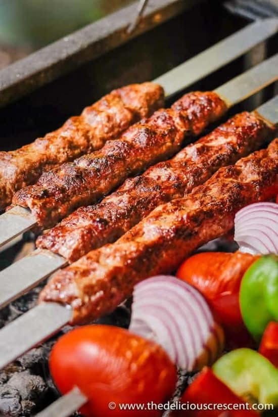 Beef kebab skewers 1pc