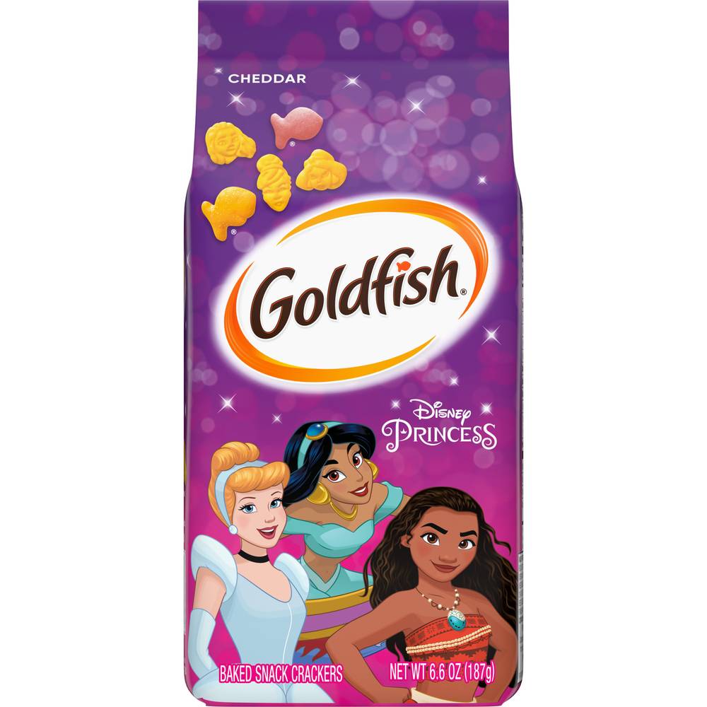 Goldfish Disney Princess Baked Cheddar Crackers (6.6 oz)