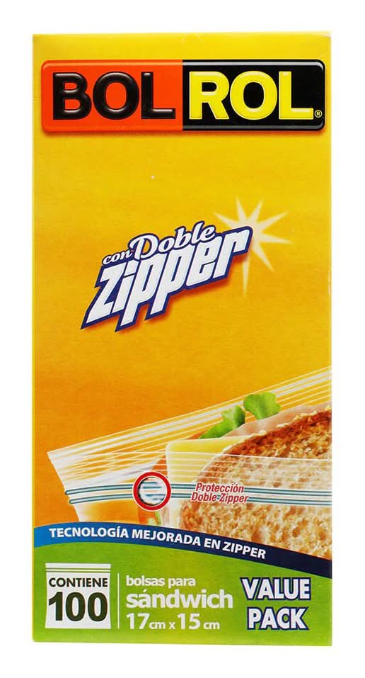 Bol Rol · Bolsa para sándwich, M (100 un)