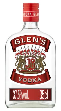 Glen's Triple Distilled Vodka (350ml)
