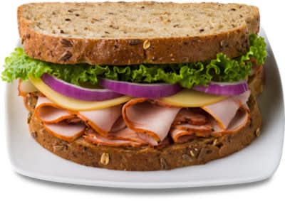 Boar's Head Cracked Pepper Turkey & Smoked Gouda Artisan Sandwich