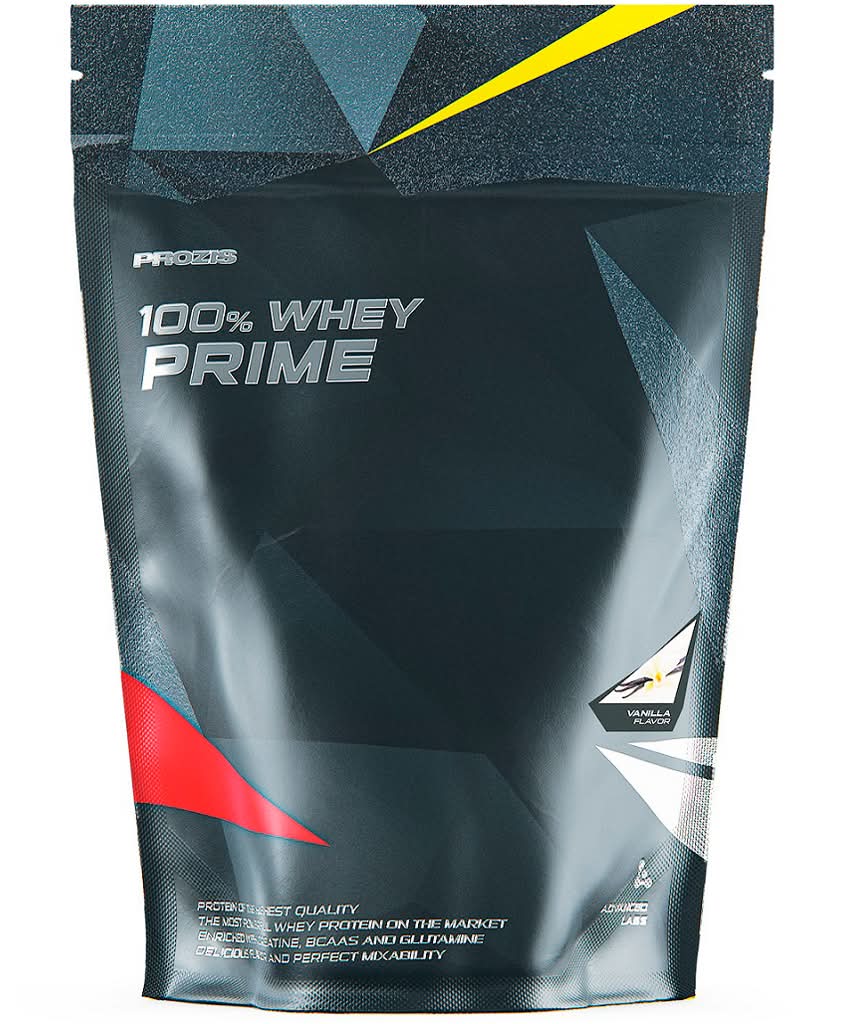 Prozis  - 100% whey prime baunilha, embalagem de 400g