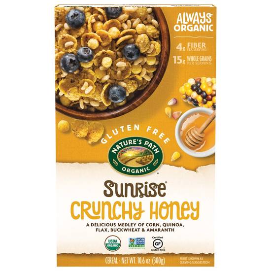 Nature's Path Organic Sunrise Crunchy Honey Cereal