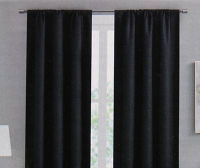 Room-Darkening Curtain Panel (black)