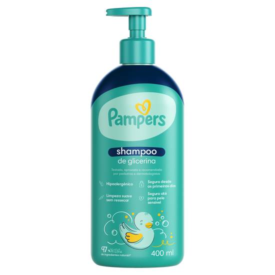 Pampers shampoo infantil glicerinado (400 ml)