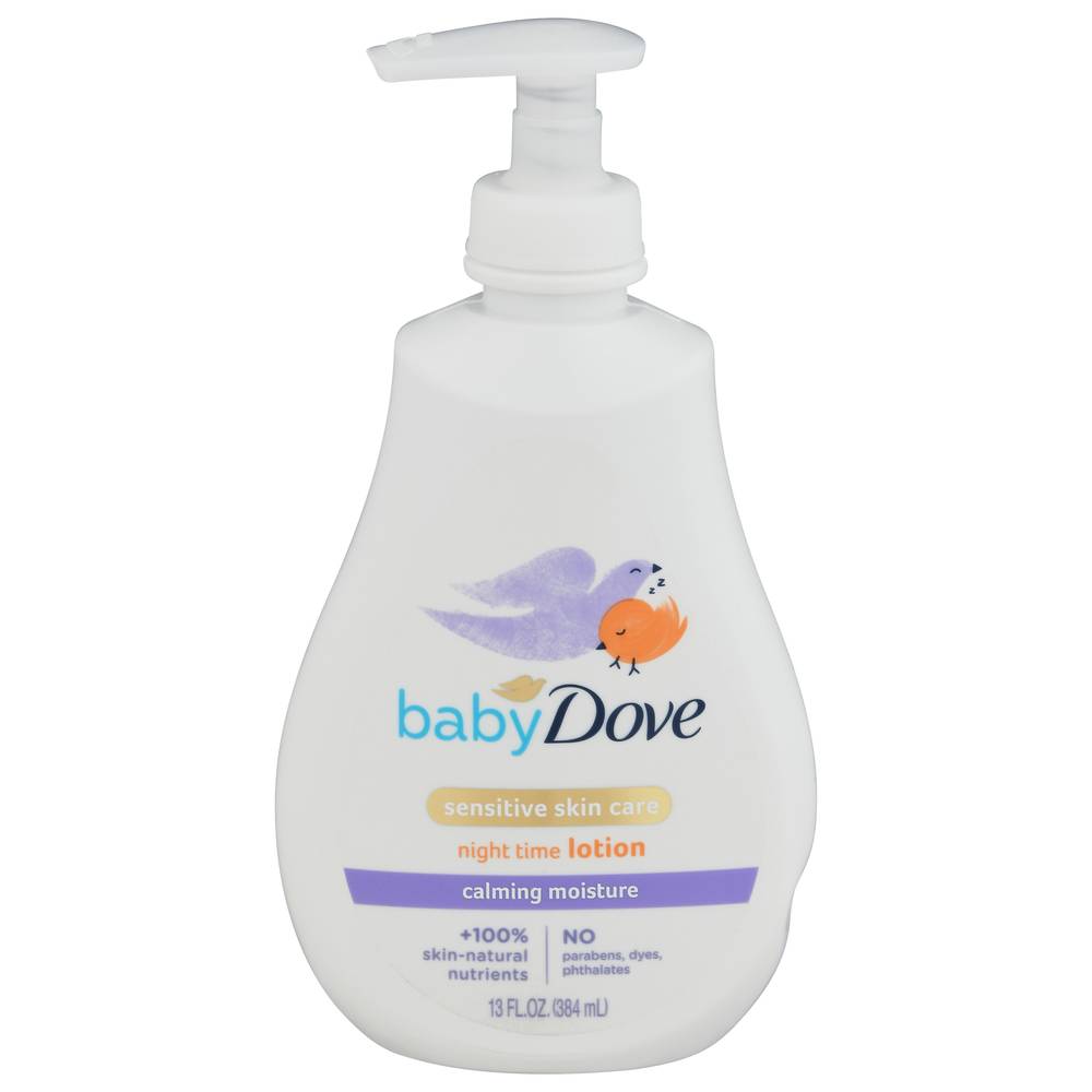 Dove Baby Night Time Lotion Calming Moisture Skin Care