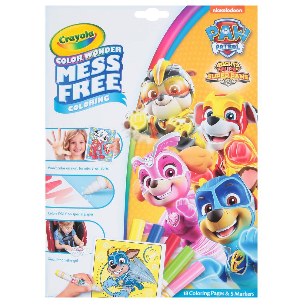 Crayola Paw Patrol Color Wonder Mess Free Coloring (7.1 oz)